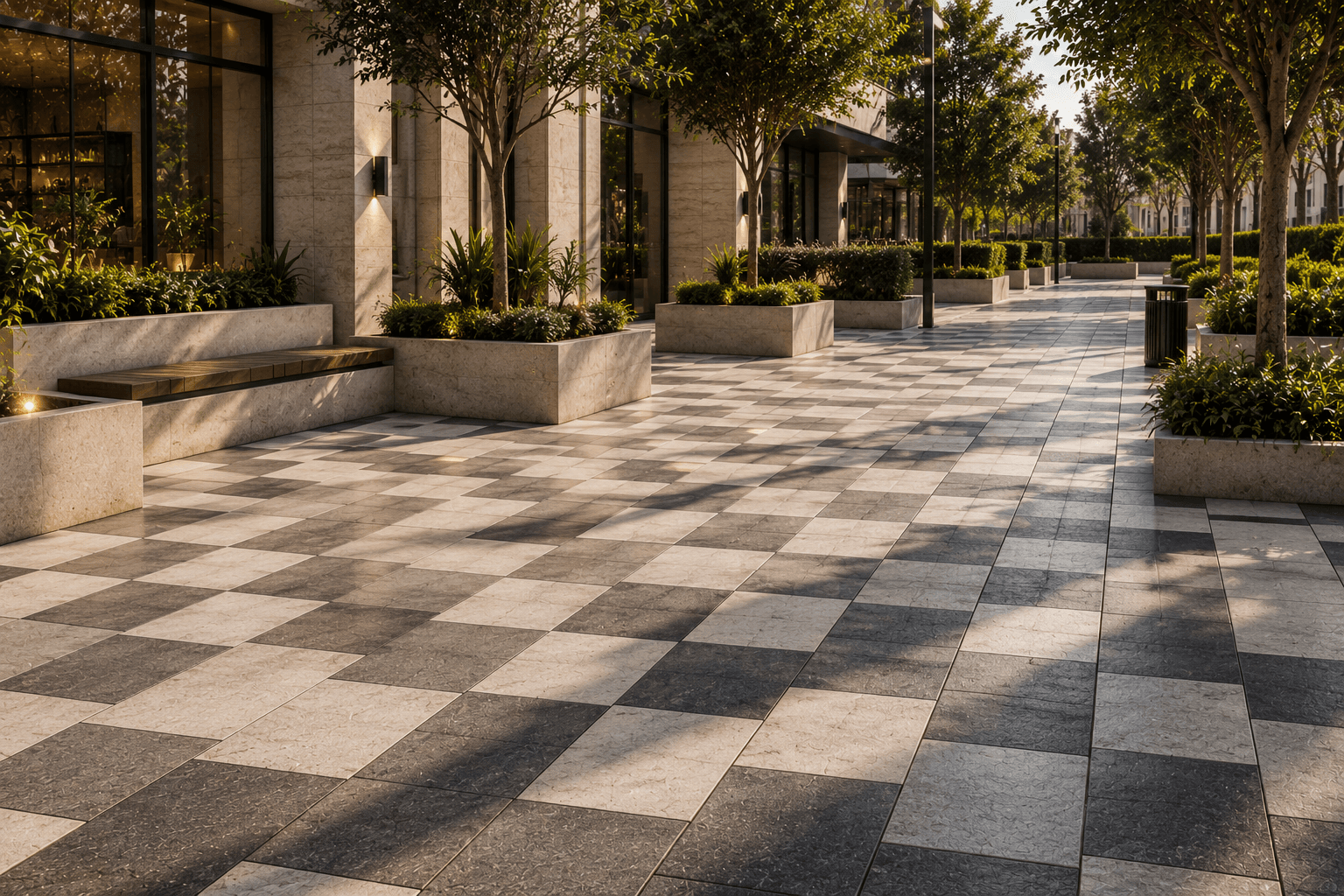 Development placeholder for Line Aura Chequered Tiles